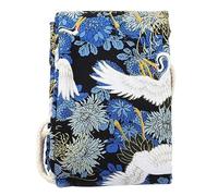 OFFIGAM Cotton Flute Storage Bag Dust Pouch for Flute Compact Design Elegant Chinese Patterns Lightweight and Portable for Easy Carrying and Storage