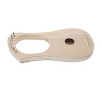 OFFIGAM DIY Wooden Lyre Harp Kit for Beginners and Easy to Assemble Musical Instrument Craft with Design and Beautiful Sound for Starter Music Makers
