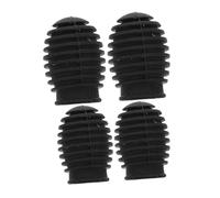 OFFIGAM Drumstick Protective Covers Spiral Silencing Mute Tips for Drum Set 7a5a Silicone Noise Reduction Sleeves Percussion Accessory for Quiet Practice