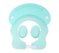 OFFIGAM Ear Protection Hat for Boy Girl Blue for Bath and Shower Prevents Shampoo into Eyes and Ears Comfortable Material Bath Hat for Toddlers Hair Washing Shield