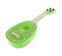 OFFIGAM Early Musical Learning Ukulele for Plastic Imitation Guitar Model with Strings Safe Educational Instrument for Boys and Beginner Play and Home Decor Random Color