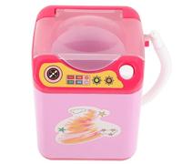 OFFIGAM Electric Makeup Brush Cleaner and Sponge Washing Machine Mini Portable Deep Cleaning Device for Makeup Artists and Travel Use Pink without Batteries