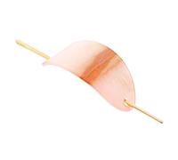 OFFIGAM Elegant French Style Oval Hairpin for Women Simple Chic Hair Ornament Versatile Accessory for Various Hairstyles and Outfits Easy to Wear and Remove for Everyday Use