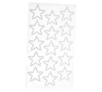 OFFIGAM Face Gemstone Stickers and Self-adhesive Diamond Butterfly Gems Sheet with Hollow Star Design for Makeup, Body Jewels, and Craft Decorations in Uk