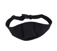 OFFIGAM Fitness Instructor Mic Belt Pouch Waistband Carrier Bag for Microphone Transmitter, Black Sturdy Microphone Holder Strap Suitable for Gym Classes and Fitness Training