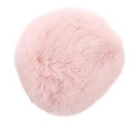 OFFIGAM Fluffy Microphone Windscreen Cover for Handheld Mic Noise Reduction Dustproof and Windproof Protection 1-Piece Furry Foam Filter