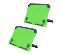 OFFIGAM Folding Music Stand 2pcs Portable Desktop Book Holder Multi-purpose Tablet Support Lightweight Adjustable Reading Stand for Home and Children