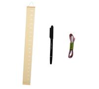 OFFIGAM Growth Chart for Kids Height Measurement Ruler with Canvas Wall Hanging, Kids Room Decor for Boys and Girls, Includes Tape Measure and Marker, Nordic Style Bedroom Growth Indicator