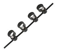 OFFIGAM Guitar Finger Trainer Tool with Elastic Connecting Rod for Beginners and Advanced Players, Multifunctional Finger Expander Made of Abs and Silicone, Suitable for Guitar and Bass