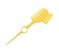 OFFIGAM Hair Dye Brush for Coloring and Highlighting Portable Plastic Tint Comb for DIY Salon Treatments Root Touch-ups Barber Stylist Essentials