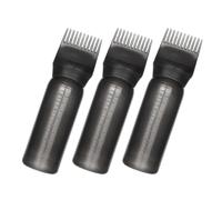 OFFIGAM Hair Oil Applicator Bottles Lightweight Pp Material 3 Pcs with Graduated Scale Root Applicator Bottles Elegant and Simple Design 160ml Capacity for Hair Dye