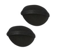 OFFIGAM Hair Styling Insert Pad Hair Bump Sponge Pad 2pcs Set Medium Size Heatless Volume Tool for Women Overnight Curling and Styling