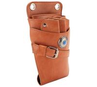 OFFIGAM Hairstylist Scissor Bag Hair Dressing Tools Organizer Portable Barber Waist Pouch with Detachable Belt Professional Hair Styling Tools Waist Bag for Salon Use