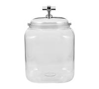 OFFIGAM Large Capacity 3l Kitchen Storage Jar Plastic Container with Lid Airtight Food Canister for Tea Coffee Flour Sugar Home Organization