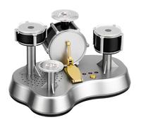 OFFIGAM LED Light Mini Finger Drum Set Portable Touch Drumming Musical Instrument for Adults Record Playback Feature Realistic Experience for Beginners and Music Enthusiasts