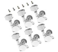 OFFIGAM Left Hand Flat Shell Guitar Tuning Keys for Electric Guitar Tuning Pegs Locking Mechanism