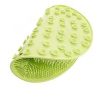 OFFIGAM Light Green Foot Massage Pad with TPR Material for Shower and Bathroom, Easy for Storage and Fix Stably on The Floor, Suitable as A Back Massage Pad and Bathing Tool