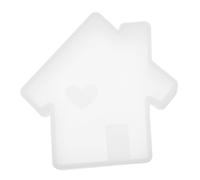 OFFIGAM Love House Silicone Mold for DIY Projects Durable House Mould for Plaster Resin Crafts for Home Decoration Repeat Use Compact Design