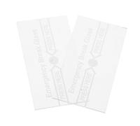 OFFIGAM Manual Glass Break Alarm Covers and Easy Installation with High Temperature Resistance 2pcs Glass Material for Fire Alarm Switch Panels for Emergency Situations and Scenarios