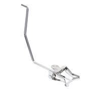 OFFIGAM Metal Plated Flat Key Alto Horn Marching Lyre Sheet Music Holder General Music Score Rack for Baritone Horn Instrument Accessory Portable