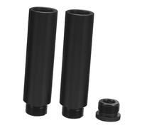 OFFIGAM Microphone Stand Extension Kit with Metal Adapter and Tubes for Desk Mic Arm Compatible with Boom Arms and Microphones Easy Installation for Live Streaming Recording and Singing