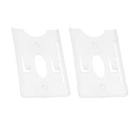 OFFIGAM Plastic Cards Suction Cup Holder Easy Installation and Resistant to Deformation 2pcs for Car Windshield for Parking Passes and Toll Cards on Highways and Parking Lots