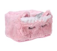 OFFIGAM Plush Unicorn Tissue Holder Cute Cartoon Napkin Box for Car Home Office Soft Decorative Cover for Car and Modern Spaces