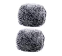 OFFIGAM Plush Windproof Mic Cover for Microphones - Splash-Proof Microphone Sleeve with Easy On/Off Design, Block Saliva Reduce Plosives, for Ktv Singing, Podcasting and Home Studio Use