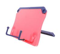 OFFIGAM Portable Foldable Music Stand Adjustable Piano Book Stand Secure Clamp Lightweight Sturdy Plastic for Music Practice and Home Use