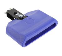 OFFIGAM Portable Plastic Cow Bell for Latin Percussion Durable Drum Accessory Blue Lightweight Easy to Store High Pitched Sound for Various Music Styles for Drummers Percussion Support