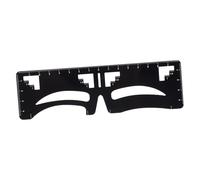 OFFIGAM Practical Eyebrow Shaping Tool Three Point Balance Ruler for Accurate for Women for Personal Use