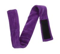 OFFIGAM Purple Hairdressing Headband for Perms and Dyeing, Absorbent Cotton Spa Headwrap for Face Wash and Skincare, Elastic Makeup Hairband Suitable for Beauty Salon and Home Use