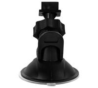 OFFIGAM Quick Release Car Dash Cam Suction Cup Mount Bracket with Strong Vacuum Suction, Universal L-shaped Holder for Backup and Action Cameras on Vehicle Windshield