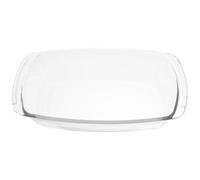 OFFIGAM Rectangular Glass Baking Tray 1.8l Loaf Pan for Bread and Cheesecake Ovenproof Dish for Baking and Serving