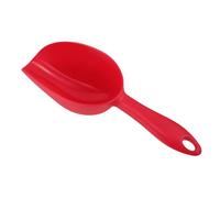 OFFIGAM Red Plastic Multi-Purpose Plastic Hand Scoop for Sugar, Flour, Coffee, Snacks and Melon Seeds - Kitchen Scoop for Baking, Coffee Making and Buffet Use
