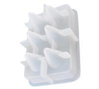 OFFIGAM Reusable White Silicone Mold for DIY Ring Rack and Earrings Holder, Environmental Protection Material Suitable for Small Jewelry Items, for Wedding Crafts and Resin Casting