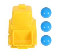 OFFIGAM Road Builder Maze Set with Yellow Engineering Car and 3 Balls, STEM Board Game Puzzle for Preschool ’ Logical Thinking and Educational Play