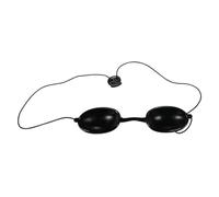 OFFIGAM Safety Eye Patch Black UV Protection Eye Mask for Cosmetic Procedures LED Treatment Ergonomic Design Material Suitable for Daily Use