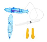OFFIGAM Self-made Submarine Model Physical Experiment Equipment Plastic Floating and Diving Toy Easy to Carry for Laboratory and Educational Use Random Style