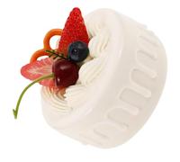 OFFIGAM Simulation Cake Model 4 Inch Delicate Cake Models Realistic Prop for Food Photography and Event Decoration