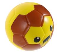OFFIGAM Soft Foam Soccer Ball for PU Indoor Outdoor Sports with Fun Lion Pattern Safe Squishy Design for Training Play Encourages Active Coordination Skills