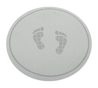 OFFIGAM Soundproofing Jump Rope Mat 58x58cm X 8mm Thick Portable Fitness Workout Pad with Shock Absorption for Home Exercise and Training