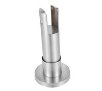 OFFIGAM Stainless Steel Bathroom Partition Support Feet for Public Restrooms Heavy Load Bearing Toilet Partition Hardware Easy Installation Enhanced Stability for High Traffic Areas
