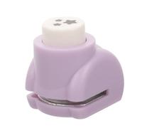 OFFIGAM Star Shaped Hole Puncher Small Paper Craft Tool Plastic Metal DIY Scrapbooking Punch for Office Use with Precise Light Pressure Operation