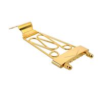 OFFIGAM String Guitar Tailpiece Replacement Part Archtop Jazz Guitar Bridge Metal Finish