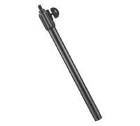 OFFIGAM Telescoping Boom Pole Metal Mic Stand Extension with Screw Head Adapter Microphone Boom Arm for Recording Studios Broadcasting Live Performances