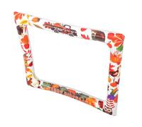 OFFIGAM Thanksgiving Inflatable Photo Booth Frame Prop Easy Inflate Selfie Frame for Men Women Holiday Party Decor Harvest Celebration Supplies