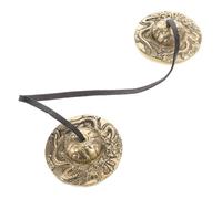 OFFIGAM Tibetan Tingsha Cymbals for Meditation Authentic Nepalese Bells Decorative Dragon Design for Sound Healing and Mindfulness Practice for Yoga and Musical