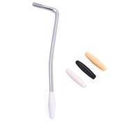 OFFIGAM Tremolo Arm Silver Colour 6mm Whammy Bar Arm Thread Guitar with 3 Tips Metal Material for Instrument Replacement and Tremolo Effects for Electric Guitar