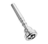 OFFIGAM Trumpet Mouthpiece Silver Plated Replacement Accessory for Trumpeters for Concerts Music Lovers Suitable for Beginners Pros Easy to Clean with Great Sound Quality